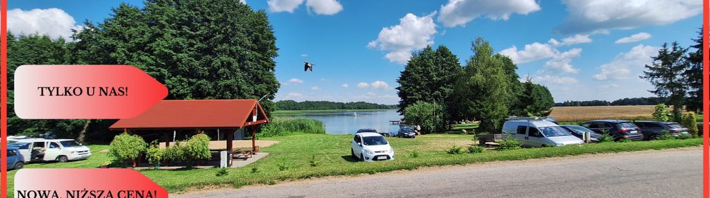 Atrakcyjna działka przy jeziorze