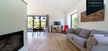 Nowoczesny dom typu studio | taras | widok