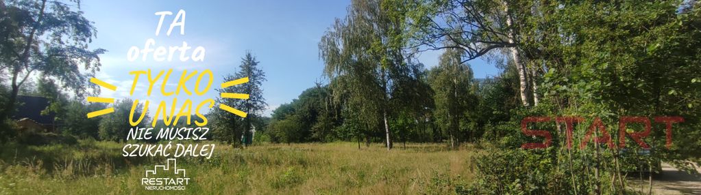 Piękna działka przy lesie – grabnik