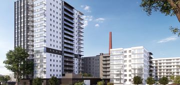 Nad odrą | apartament od południa | 2 pokoje