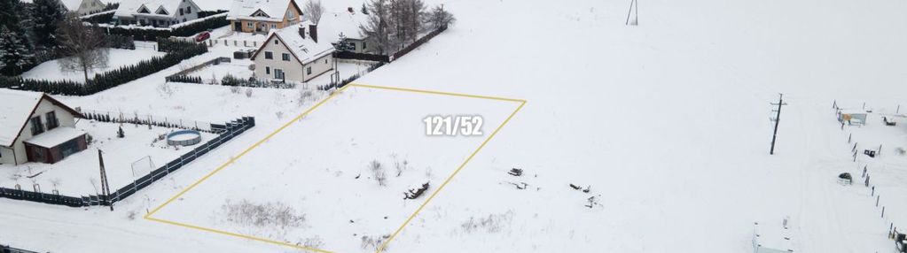 Działka pod dom z wz– ługwałd, gm. dywity