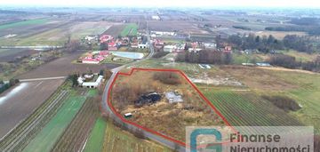 Ogrodzona działka przemysłowa, rylsk