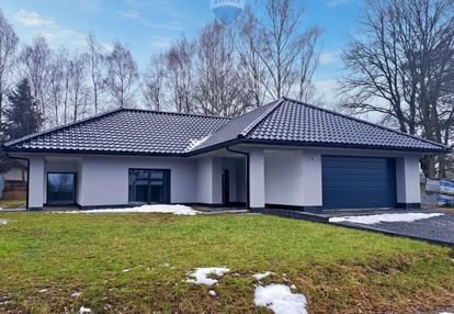 Nowy piękny dom parterowy obok jeziora rybnickiego