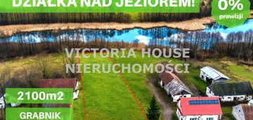 Działka siedliskowa nad jeziorem! niższa cena!