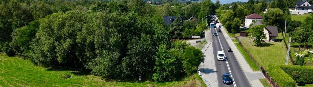 Usługowo-mieszkalna bezpośrednio przy drodze!