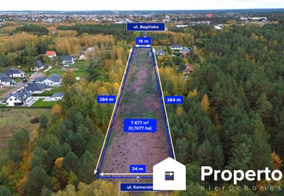 Działka budowlana 7 677 m² |ostrów mazowiecka | mpzp |otoczenie lasów