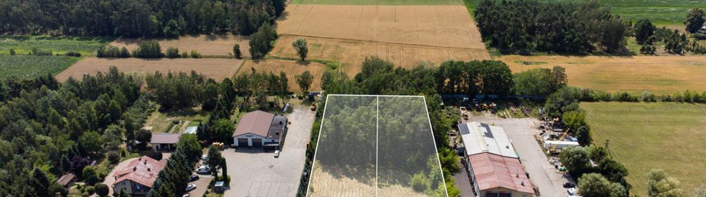 Działka z wz 3319 m² | zosin | media w drodze