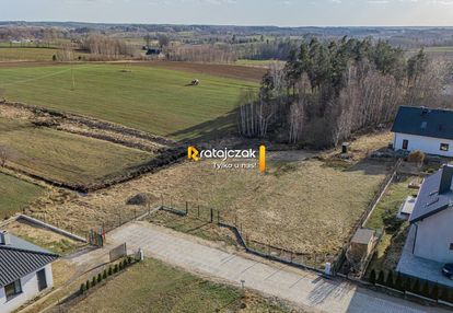 Działka 1871 m² z wz | łebno | media na działce