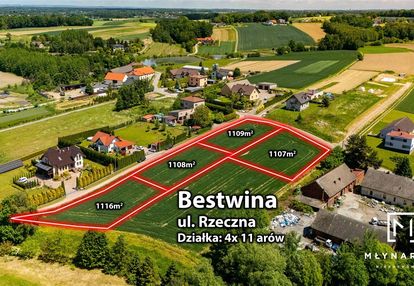 Działka 11 arów | bestwina | cisza | zieleń