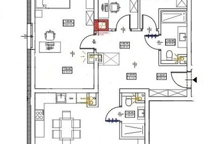 Apartament w stanie deweloperskim z wizualizacją