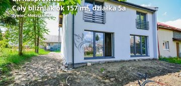 Budynek dwulokalowy w stanie surowym zamkniętym