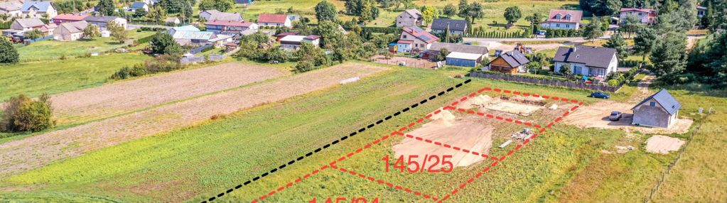 Działka 600 m² | tyłowo | warunki zabudowy