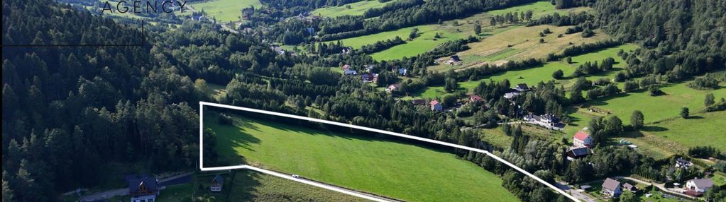 Grunt inwestycyjny 3,35 ha | mpzp | beskid sądecki
