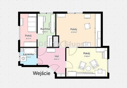 ⭐ i piętro, w sąsiedztwie parku pkiw