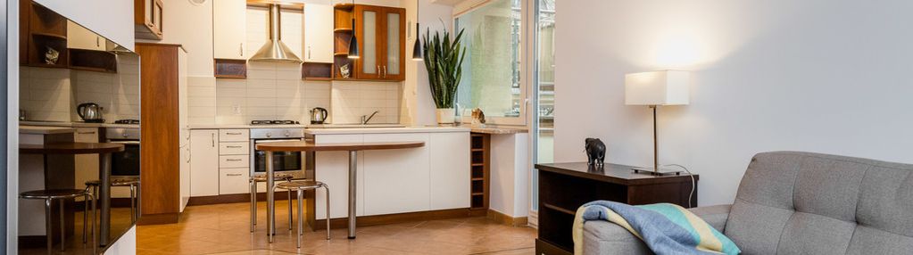 2 pokoje przy ulicy dolnej, mokotów