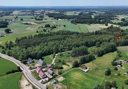 Działka budowlana przy lesie