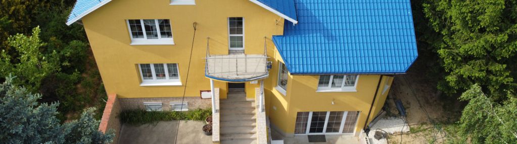 Dom wolnostojący + domek letniskowy, dys