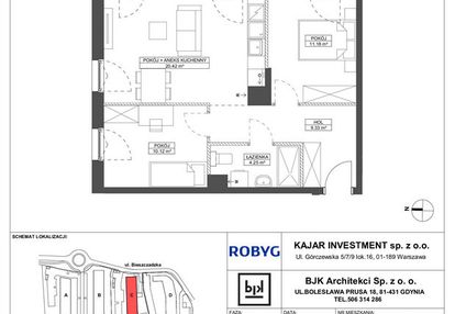 Przestronne mieszkanie w gdyni przy samym lesie.