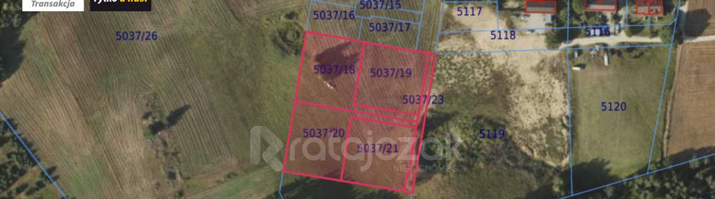 Powierzchnia działek: 2069 m² - 2265 m² | mpzp