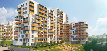 Widokowe 2 pokoje od zachodu, pełna infrastruktura