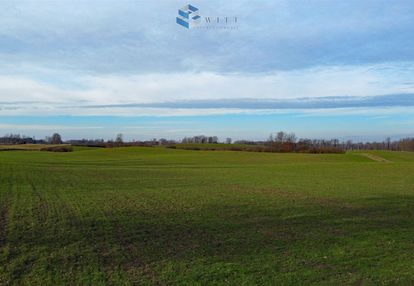 Grunt rolny w kulturze- obsiany i nawożony.