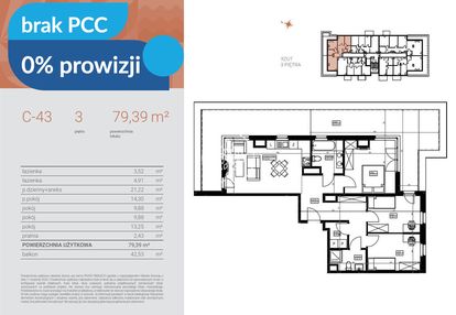4-pokojowy apartament niedaleko kanału bydgoskiego