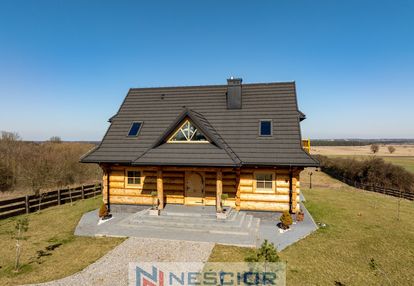 Klimatyczny dom z bala, ranczo - korczew