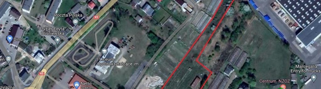 Działka pod zabudowę lub inwestycję blisko centrum