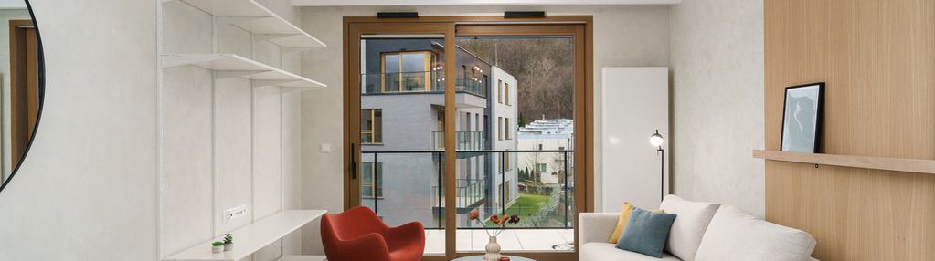 Stylowe 2-pok. z balkonem, parking - atrium oliva