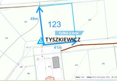 Zajączkowo działka mieszkaniowo-usługowa 1966 m²