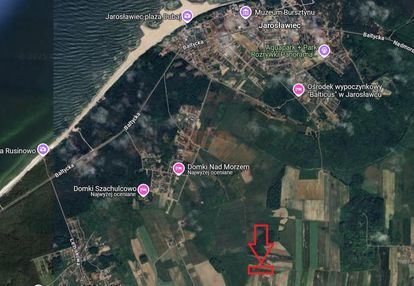 Grunt 2000 m od plaży | wz