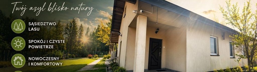 Dom pod lasem - wyjątkowa lokalizacja!