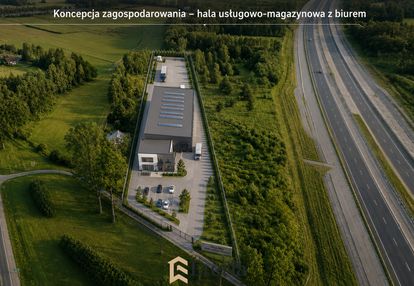 Usługowo-przemysłowy-droga asfaltowa-a2-0,92 ha