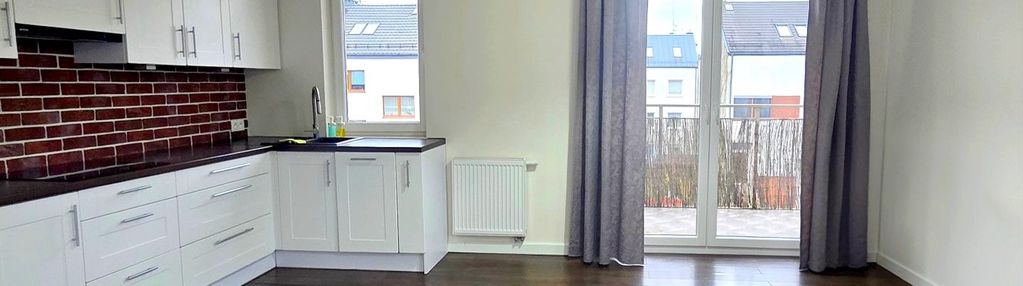 4 pokoje, pełny rozkład, duży balkon 10m2,kiełczów
