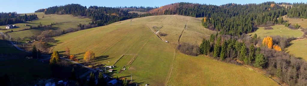 Działka rolno-budowlana w łapszach niżnych