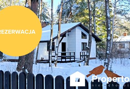 Dom z kominkiem przy lesie na działce 1100m2