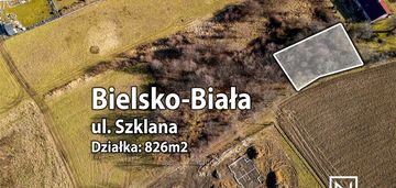 Widokowa działka przy ul. szklanej! | 826 m2 |