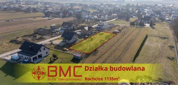 Działka budowlana kochcice 1135m2