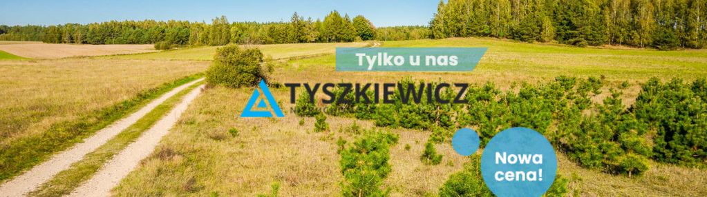 Działka o powierzchni 5,30 ha w gminie kościerzyna