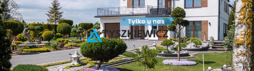 Nowoczesny dom z wyjątkowym ogrodem 3600m2