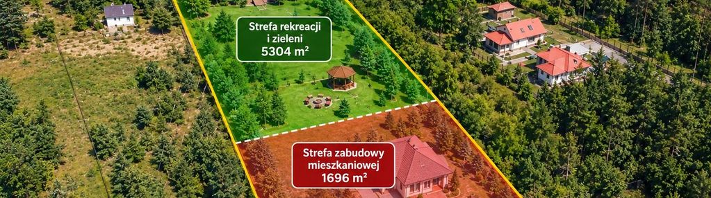 Piękna zadrzewiona działka w pobliżu rzeki sona