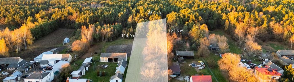 Działka w spokojnej okolicy, miejsce na twój dom