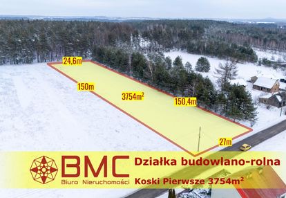 Działka budowlana koski pierwsze