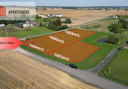 Tylko u nas! cztery działki, spokojna okolica