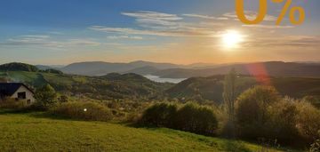 Działka z widokiem na jezioro