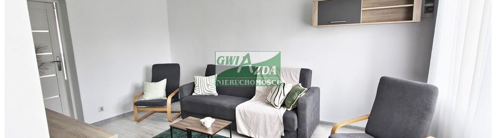Dwa pokoje w dobrym stanie częściowo umeblowane