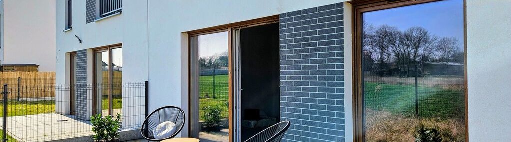 Bliźniak/księginice/kobierzyce garaż pompa ciepła