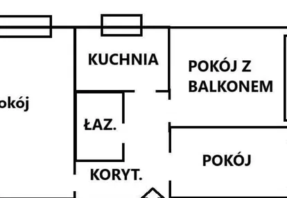 3 pokoje do generalnego remontu blisko plaży!