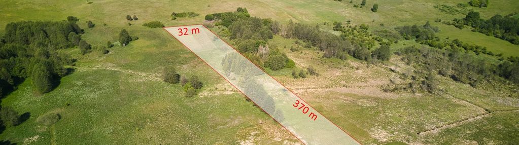 Urokliwa działka 1,34 ha z wz jezioro – skolity