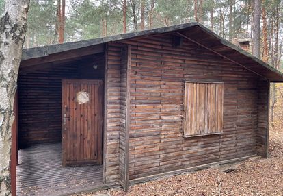 Działka letniskowa z domkiem w lesie 4 km radzymin